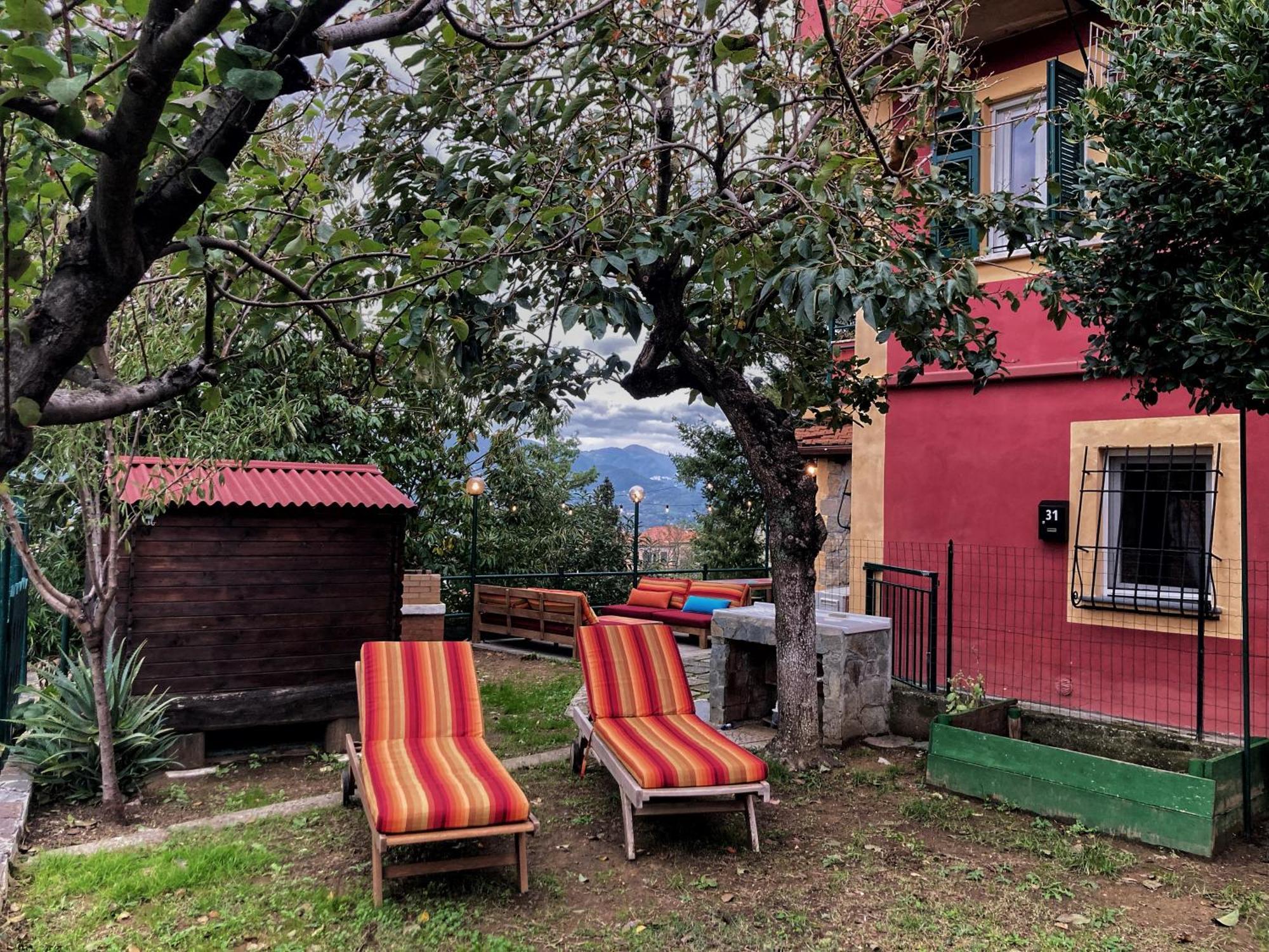 La Casa Rossa Arcola Con Vista Villa Kültér fotó
